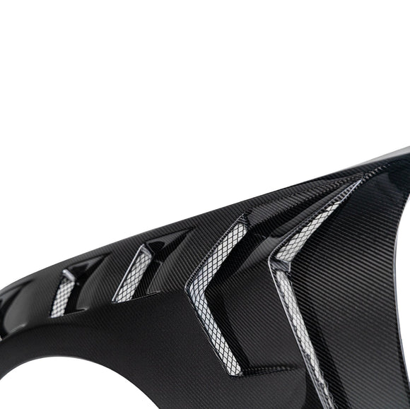 2024-2025 Mustang S650 Type-LM Gloss Carbon Fiber Fenders