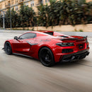 2020-2026 Corvette C8 Euro Smoke Style LED Taillights Amber Sequential Pair-23