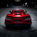2020-2026 Corvette C8 Euro Smoke Style LED Taillights Amber Sequential Pair-4
