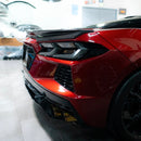 2020-2026 Corvette C8 Euro Smoke Style LED Taillights Amber Sequential Pair-19