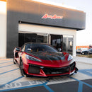 2020-2024 Corvette C8 Stingray Z06 Track Package 15pcs Full Conversion Front Bumper Body Kit-4