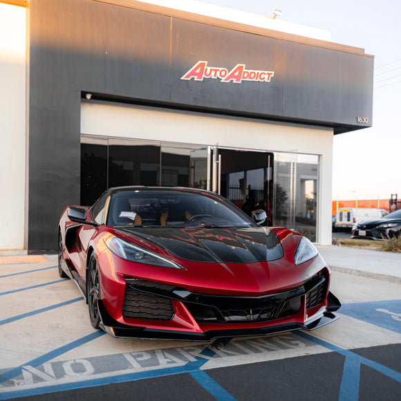 2020-2024 Corvette C8 Stingray Z06 Track Package 15pcs Full Conversion Front Bumper Body Kit