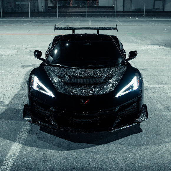 2020-2026 Corvette C8 Quiet Racing ZR1 ZTK Forged Carbon Fiber Aero Kit Z06/E-Ray