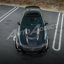 2020-2026 Cadillac CT5/V-Blackwing Heritage Spec Pre-Preg V-Shaped Double Sided Carbon Fiber Hood-8