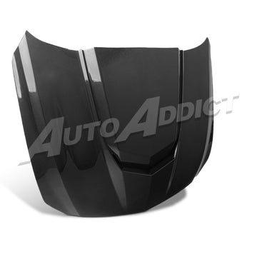 2020-2026 Cadillac CT5/V-Blackwing Heritage Spec Pre-Preg V-Shaped Double Sided Carbon Fiber Hood - 0