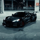 2020-2026 Corvette C8 Quiet Racing ZR1 ZTK Forged Carbon Fiber Aero Kit Z06/E-Ray-12