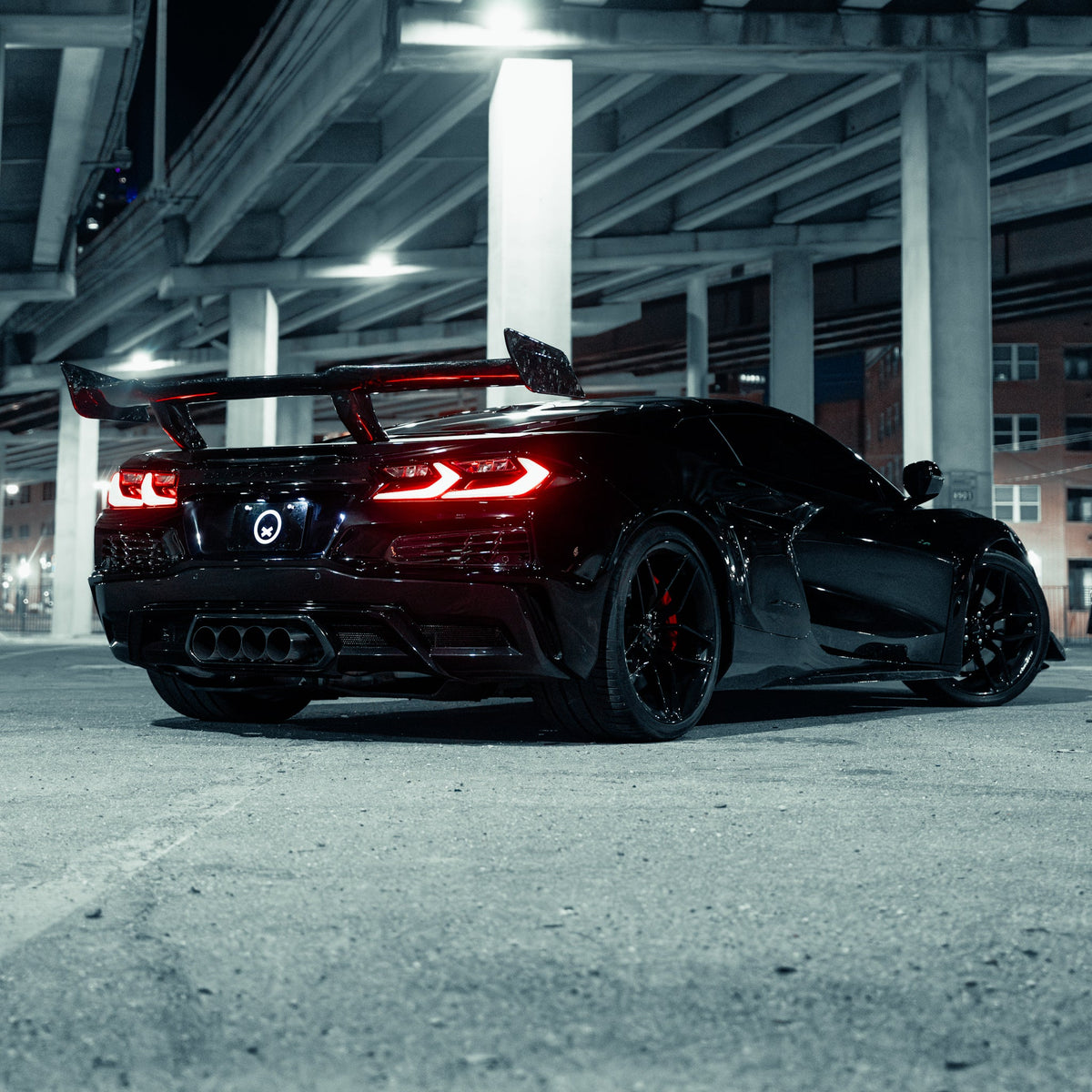 2020-2026 Corvette C8 Quiet Racing ZR1 ZTK Forged Carbon Fiber Aero Ki ...