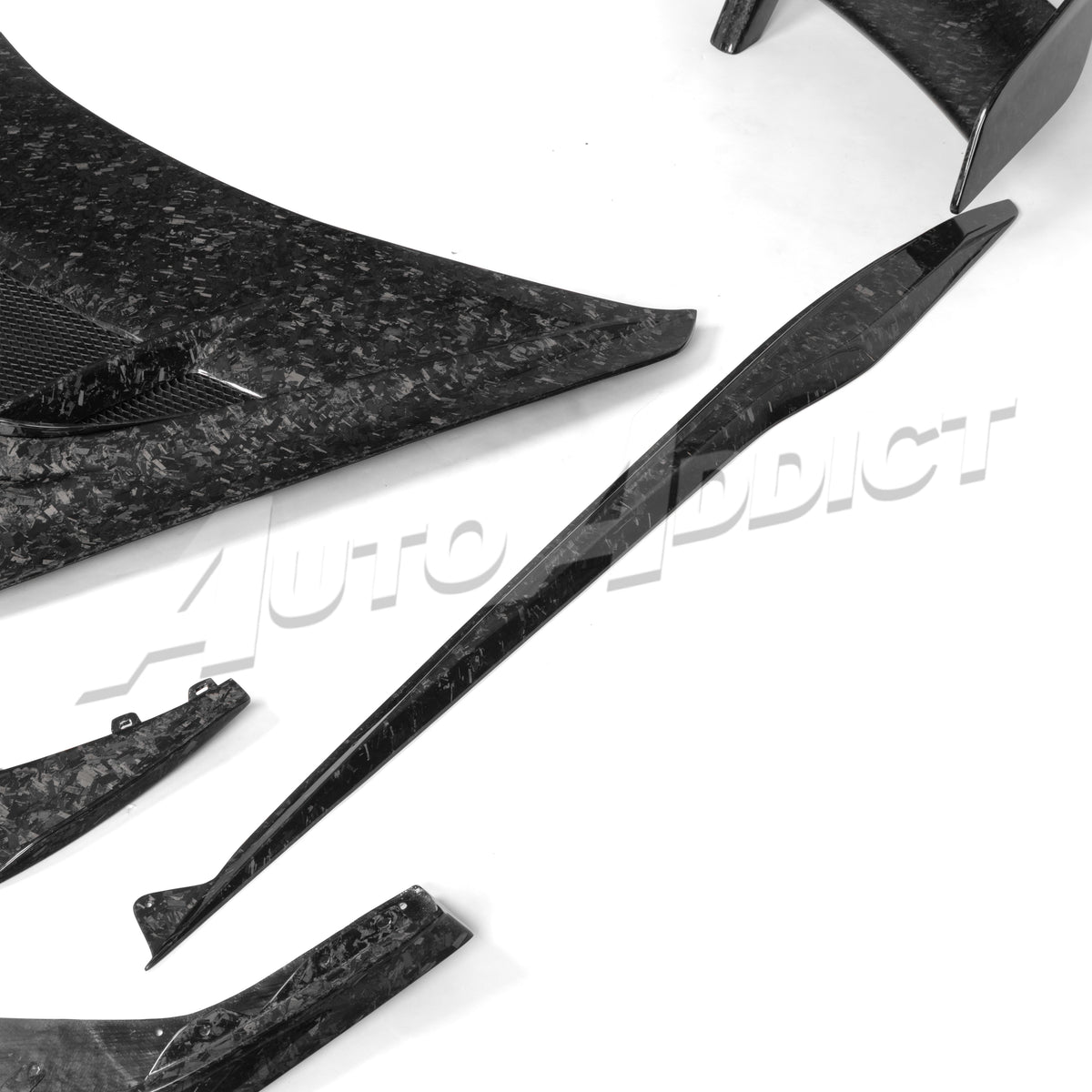 Quiet Racing Corevette 2020-2026 Corvette C8 Quiet Racing ZR1 ZTK Forged Carbon Fiber Aero Ki ...