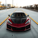 2020-2024 Corvette C8 Stingray Z06 Track Package 15pcs Full Conversion Front Bumper Body Kit-17