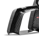 2025-2026 Cadillac CT5-V Blackwing Front Side Outer Grilles Pre Preg Gloss Carbon Fiber Pair-10