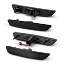 2010-2014 Ford Mustang Smoked White LED Side Markers-4