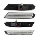 2010-2015 Chevrolet Camaro Clear White LED Side Markers Set-3