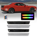 2015-2024 Dodge Challenger RGB Clear LED Side Markers-1