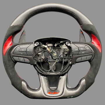 2015-2024 Dodge Charger Custom Carbon Fiber Steering Wheel - 0