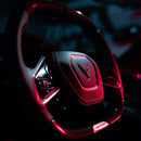 2020-2024 Chevy Corvette C8 Custom Carbon Fiber Steering Wheel-4