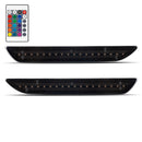 2015-2023 Mustang S550 RGB Smoked LED Side Marker-3