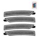 2024-2026 Ford Mustang S650 RGB Clear LED Side Markers-4