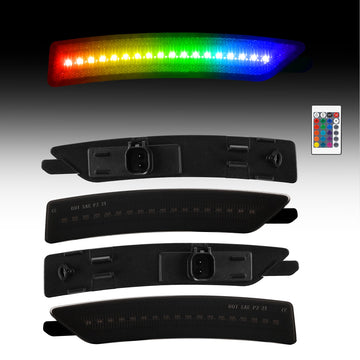 2024-2026 Ford Mustang S650 RGB Smoke LED Side Markers - 0