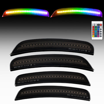 2015-2024 Dodge Charger RGB Smoke LED Side Markers - 0