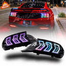 2024-2026 Mustang S650 Heritage-X™ RGB Taillights Amber Turn Signal Sequential w/ Animation-1