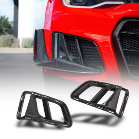 2016-2025 Camaro SS/RS/LT Type-ZL1 Gloss Carbon Fiber Bezels (Pair)