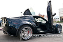 Chevrolet Corvette C6 2005-2013 Lambo Door Conversion Kit by Vertical Doors Inc. VDCCHEVYCORC60508, Corvette c6, Chevrolet, Chevy, Corvette, vette, C6, Z06, ZR1, GrandSport, widebody, lambo doors, vertical doors, door conversion, scissor doors, butterfly doors, wing doors,