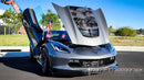 Chevrolet Corvette C7 2014-2019 Lambo Door Conversion Kit by Vertical Doors Inc., vette, Corvette, Chevy,  VDCCHEVYCORC714, lambo doors, vertical doors, door conversion, scissor doors, butterfly doors, wing doors,