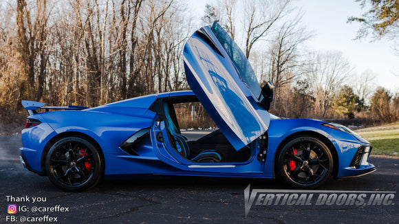 Chevrolet Corvette C8 2020-2023 Vertical Doors kit  lambo doors, vertical doors, door conversion, scissor doors, butterfly doors, wing doors,  Chevrolet Corvette C8 2020-2023 lambo doors, Chevrolet Corvette C8 2020-2023 vertical doors, Chevrolet Corvette C8 2020-2023 door conversion, Chevrolet Corvette C8 2020-2023 scissor doors, Chevrolet Corvette C8 2020-2023 butterfly doors, Chevrolet Corvette C8 2020-2023 wing doors, 