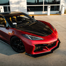 2020-2024 Corvette C8 Stingray Z06 Track Package 15pcs Full Conversion Front Bumper Body Kit-14