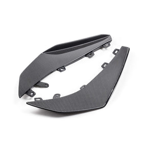 2023-2025 Corvette C8 Z06 Gloss Carbon Fiber Dive Planes - 0