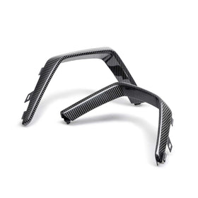 2022-2024 Cadillac CT5-V Blackwing Gloss Carbon Fiber Lower Grille Bezels (Pair) - 0