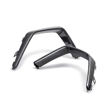 2022-2024 Cadillac CT5-V Blackwing Gloss Carbon Fiber Lower Grille Bezels (Pair) - 0