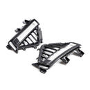 2022-2024 Cadillac CT5-V Blackwing Gloss Carbon Fiber Side Grilles (Pair)-4