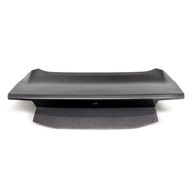 2024 + Ford Mustang S650 Gloss Carbon Fiber One Piece OE Style Rear Trunk Holes Delete - 0