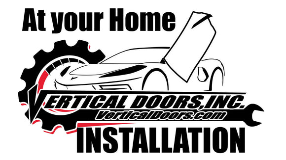 ZLR Doors Kit Chevrolet Corvette C8 2020-2026 + At your Home Installation