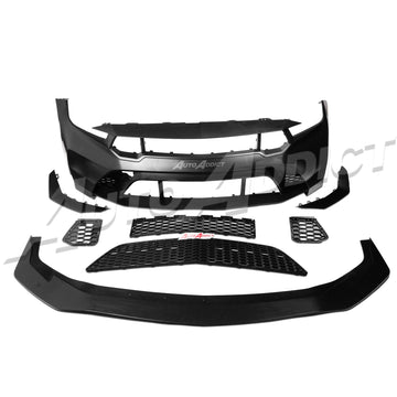 2024-2026 Mustang S650 Type-GTD Conversion Bumper Full Kit For Dark Horse/GT/EcoBoost - 0