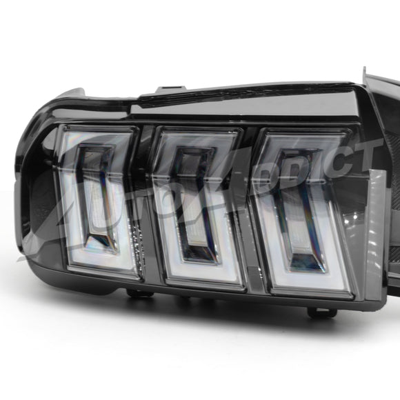 2024-2026 Mustang S650 Heritage-X™ RGB Taillights Amber Turn Signal Sequential w/ Animation