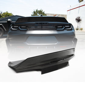 2016-2024 Camaro Type-X Double Sided Gloss Carbon Fiber Trunk W/ Integrated Spoiler