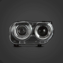 2015-2024 Dodge Challenger OEM Replica Headlights Projector LED Lights-2