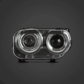 2015-2024 Dodge Challenger OEM Replica Headlights Projector LED Lights - 0
