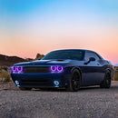 2008-2014 Dodge Challenger RGB Color Change OEM Replica Headlights Projector LED Lights-5