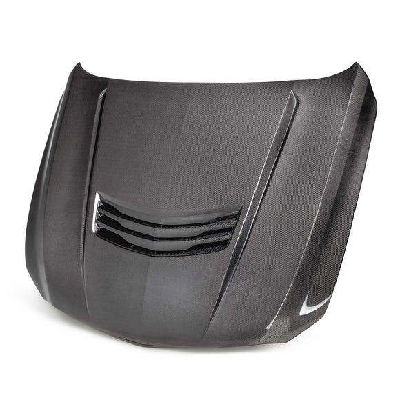 2022-2024 Cadillac CT5-V / Blackwing Type-SV Double Sided Gloss Carbon Fiber Hood