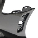 2019-2025 Chevy Camaro SS RS LT Black Panther ZL1 1LE 1PC Full Gloss Carbon Fiber Track Package Front Bumper Conversion for RS Headlights-25