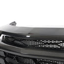 2019-2025 Chevy Camaro SS RS LT Black Panther ZL1 1LE 1PC Full Gloss Carbon Fiber Track Package Front Bumper Conversion for RS Headlights-28