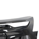 2019-2025 Chevy Camaro SS RS LT Black Panther ZL1 1LE 1PC Full Gloss Carbon Fiber Track Package Front Bumper Conversion for RS Headlights-26