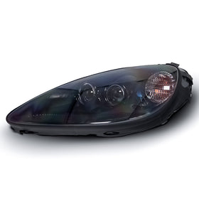 2005-2013 Corvette C6 Type-OE Style Painted Housing Headlights Pair