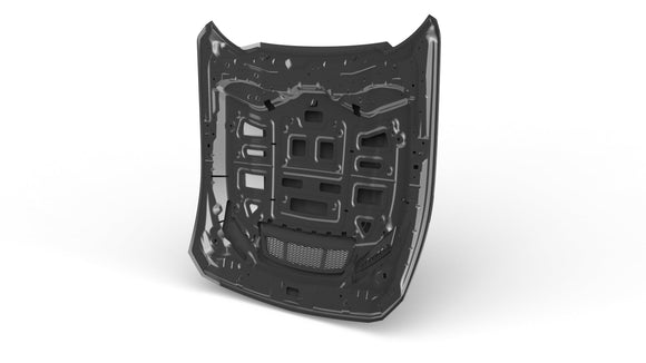 2024-2025 Mustang S650 Type-LM Carbon Fiber Double Sided Hood