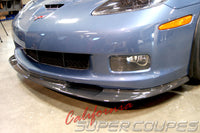 Front Splitter for Chevrolet Corvette C6, Z06, ZR1, and Grand Sport by CSC