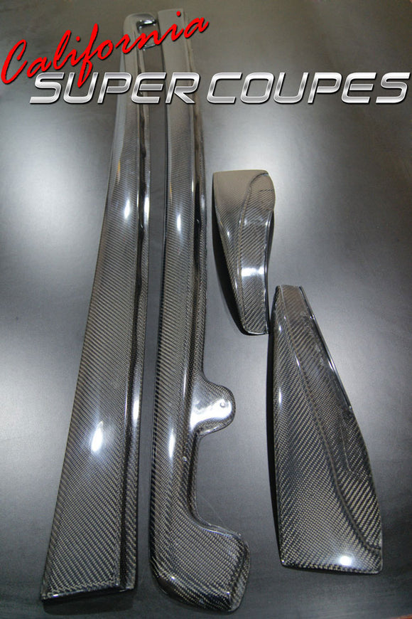 Side Skirts Wide Style for Chevrolet Corvette C6 Z06, ZR1, Grand Sport, and Wide Body by CSC