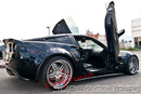 Side Skirts Wide Style for Chevrolet Corvette C6 Z06, ZR1, Grand Sport, and Wide Body by CSC-21